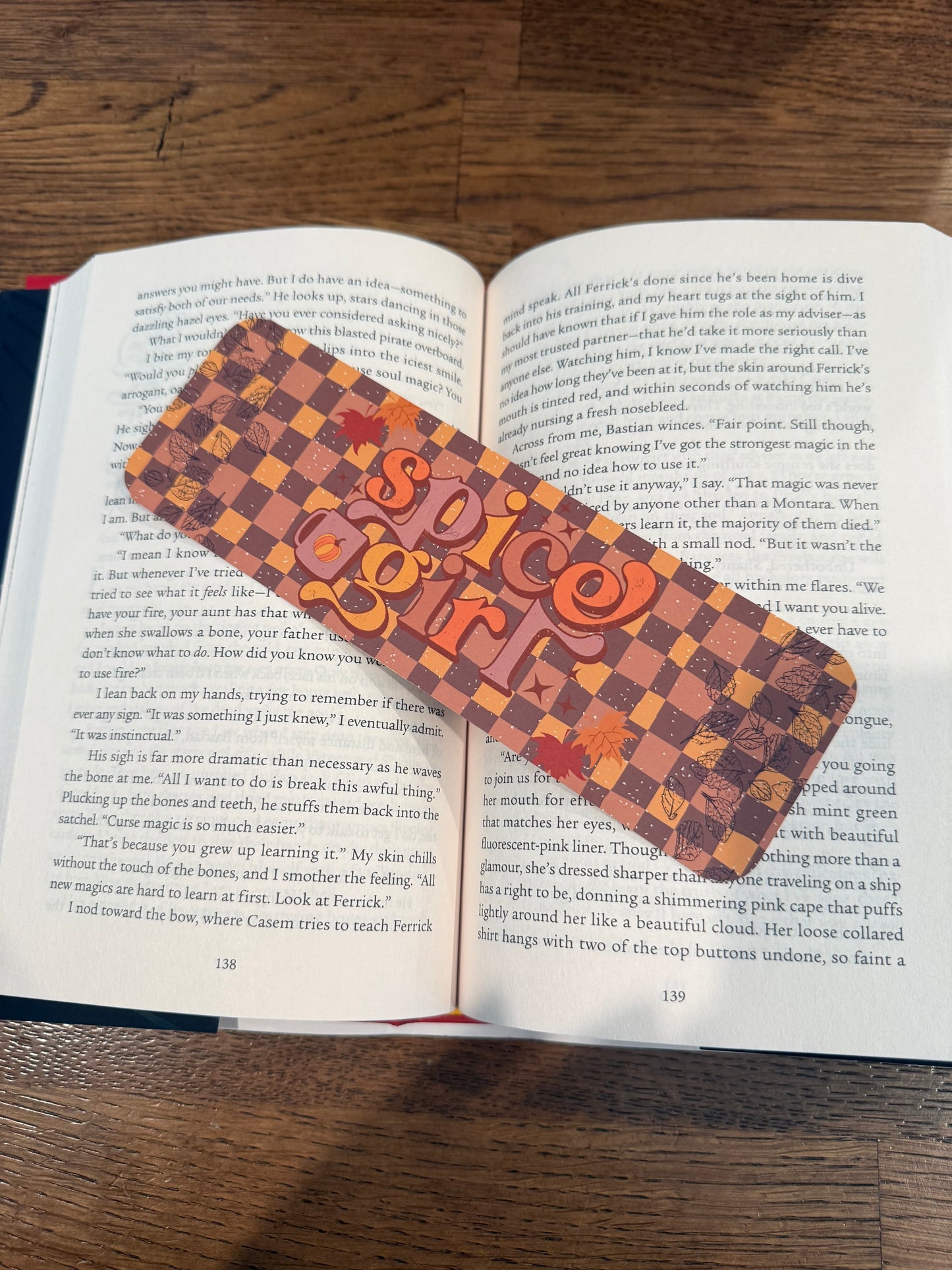 Spice Girl Bookmark