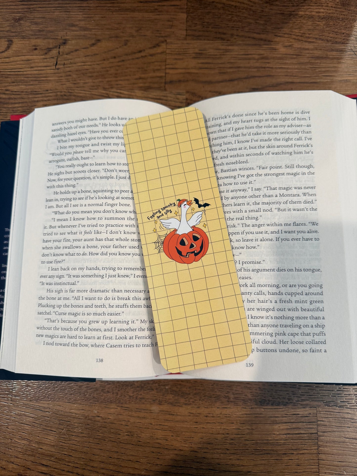 Feeling Spooky and Silly Bookmark