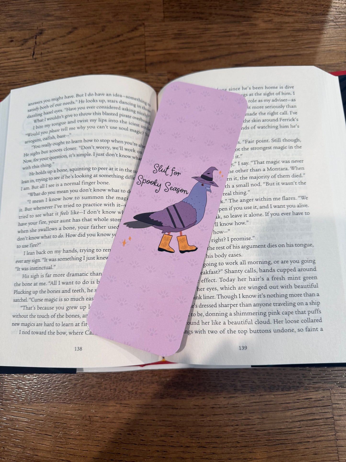 Slut for Spooky Season Bookmark