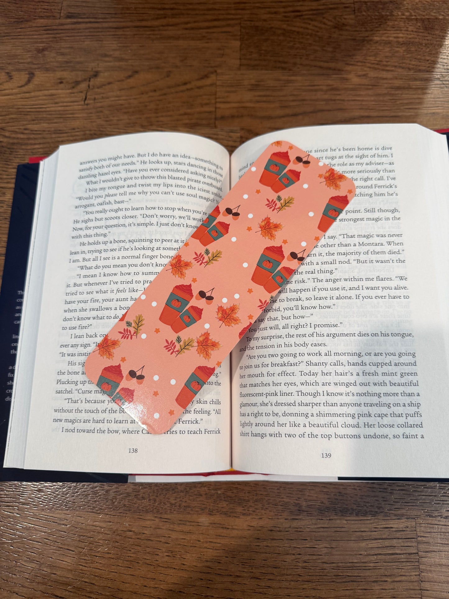 Pumpkin Spice Lattes Bookmark