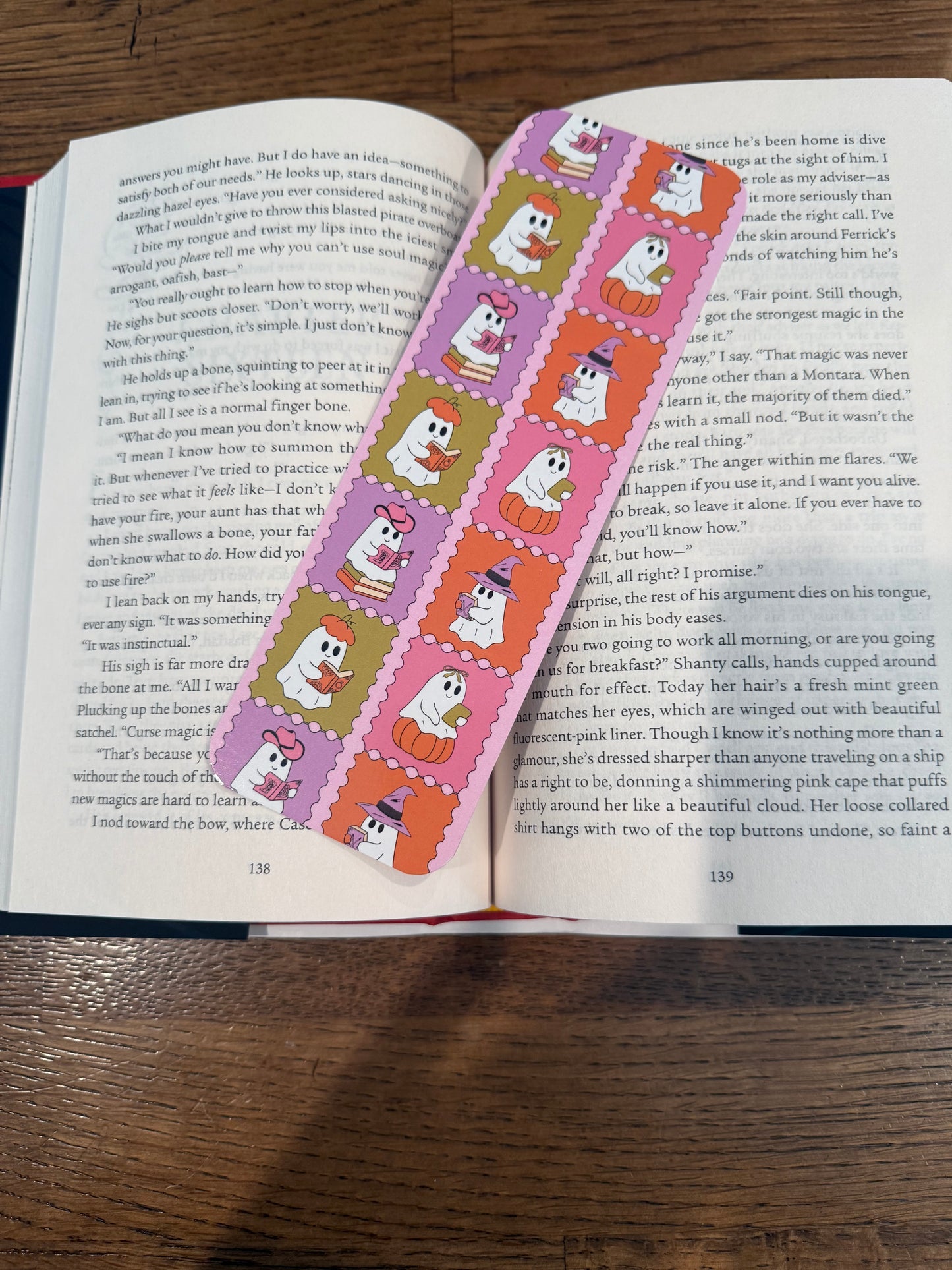 Reading Ghosts Bookmark