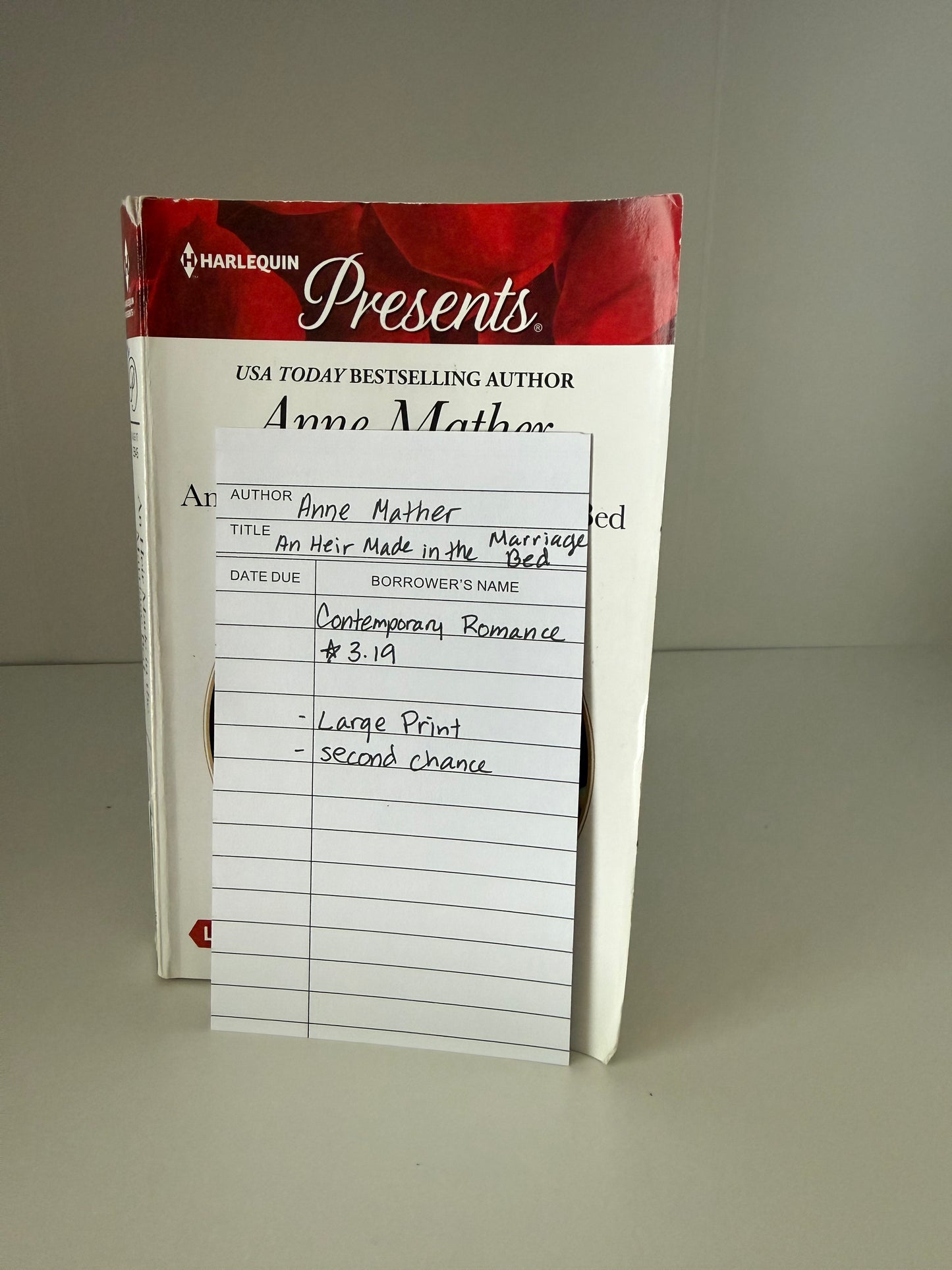 An Heir Made in the Marriage Bed by Anne Mather