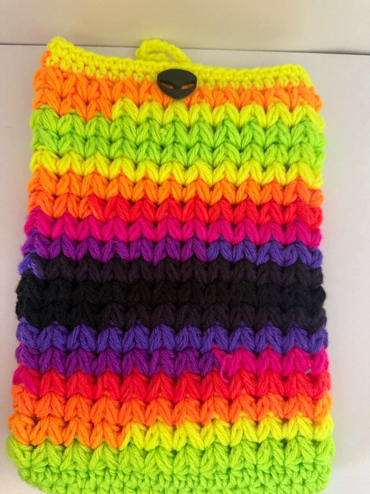 Bright Neon Book Sleeve