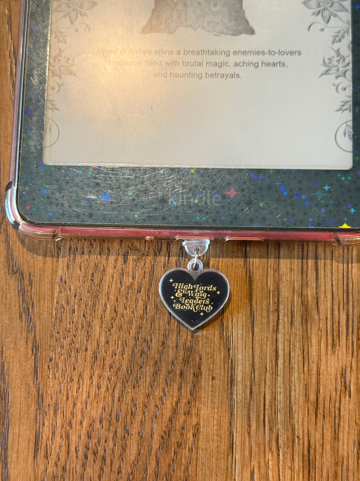 High Lords and Wing Leaders USB-c Kindle Charm