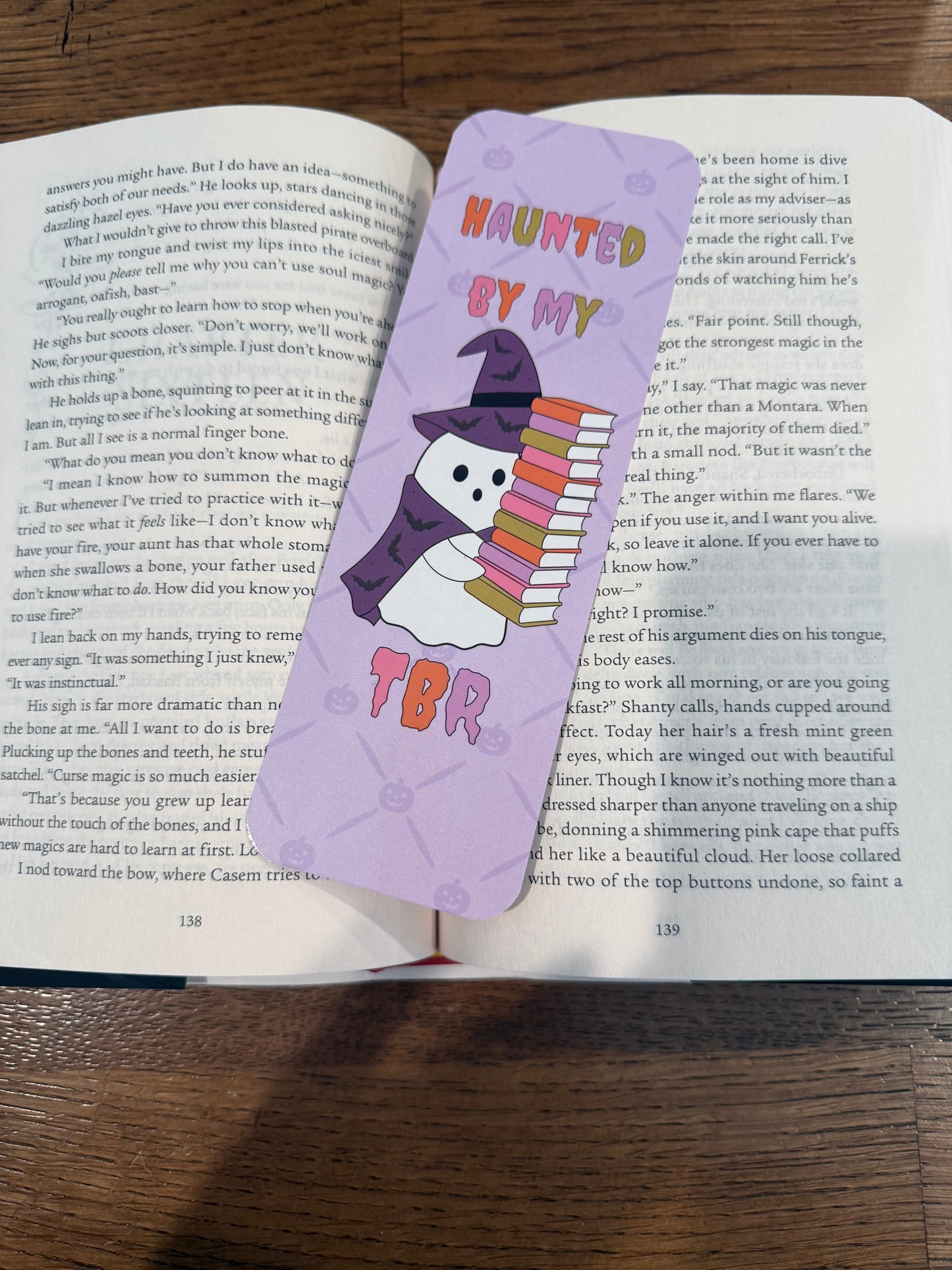 Haunted by my TBR Bookmark