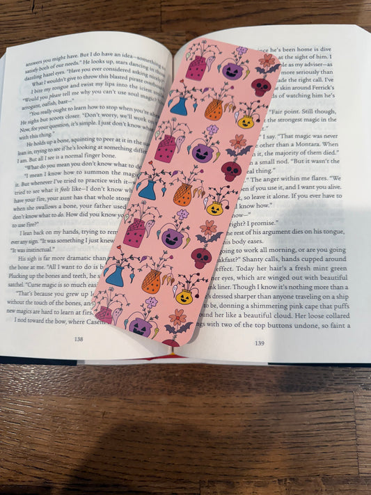 Spooky Vases Bookmark