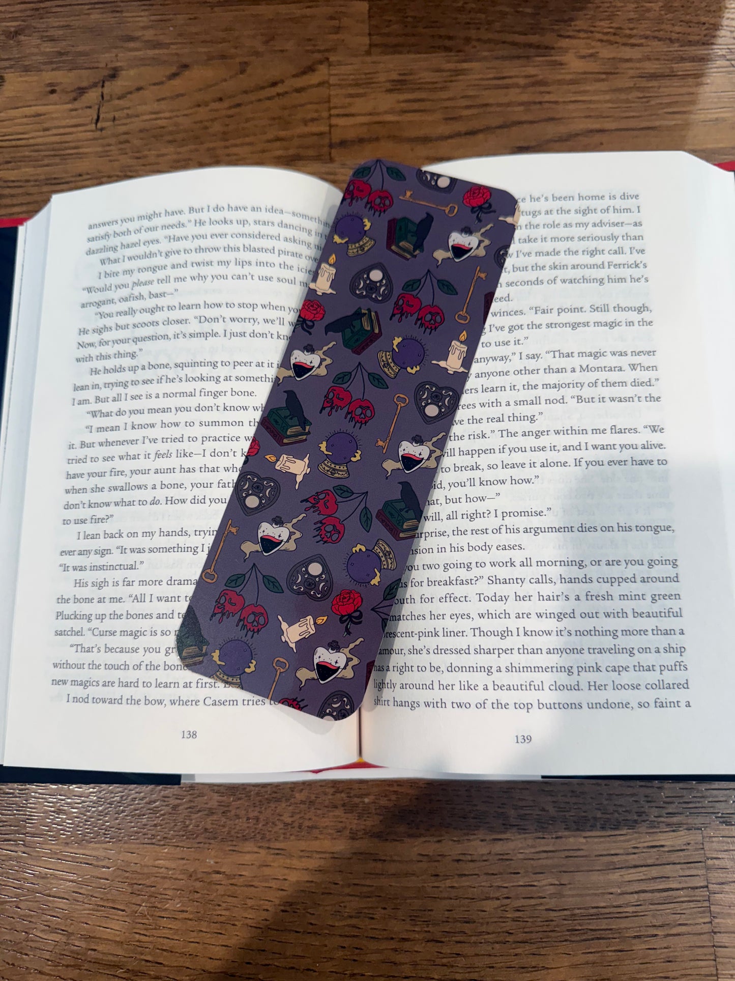 Dark Romance Bookmark