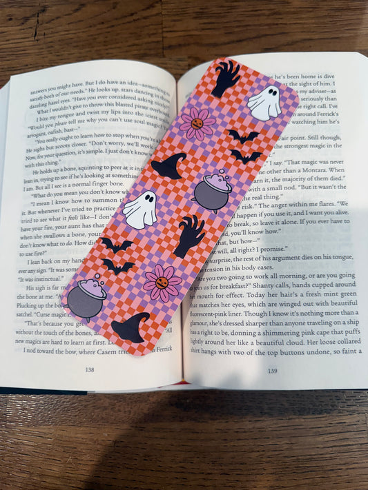 Ghosts and Cauldrons Bookmark