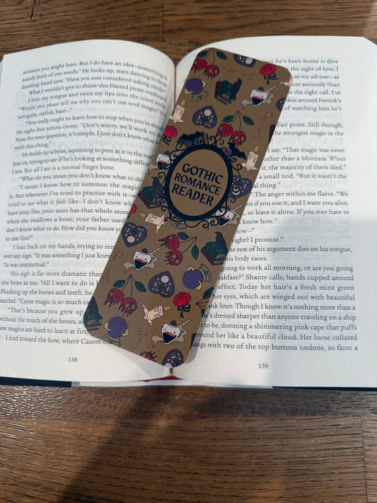 Gothic Romance Reader Bookmark