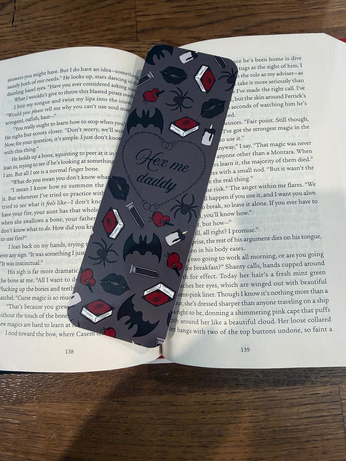Hex Me Daddy Bookmark