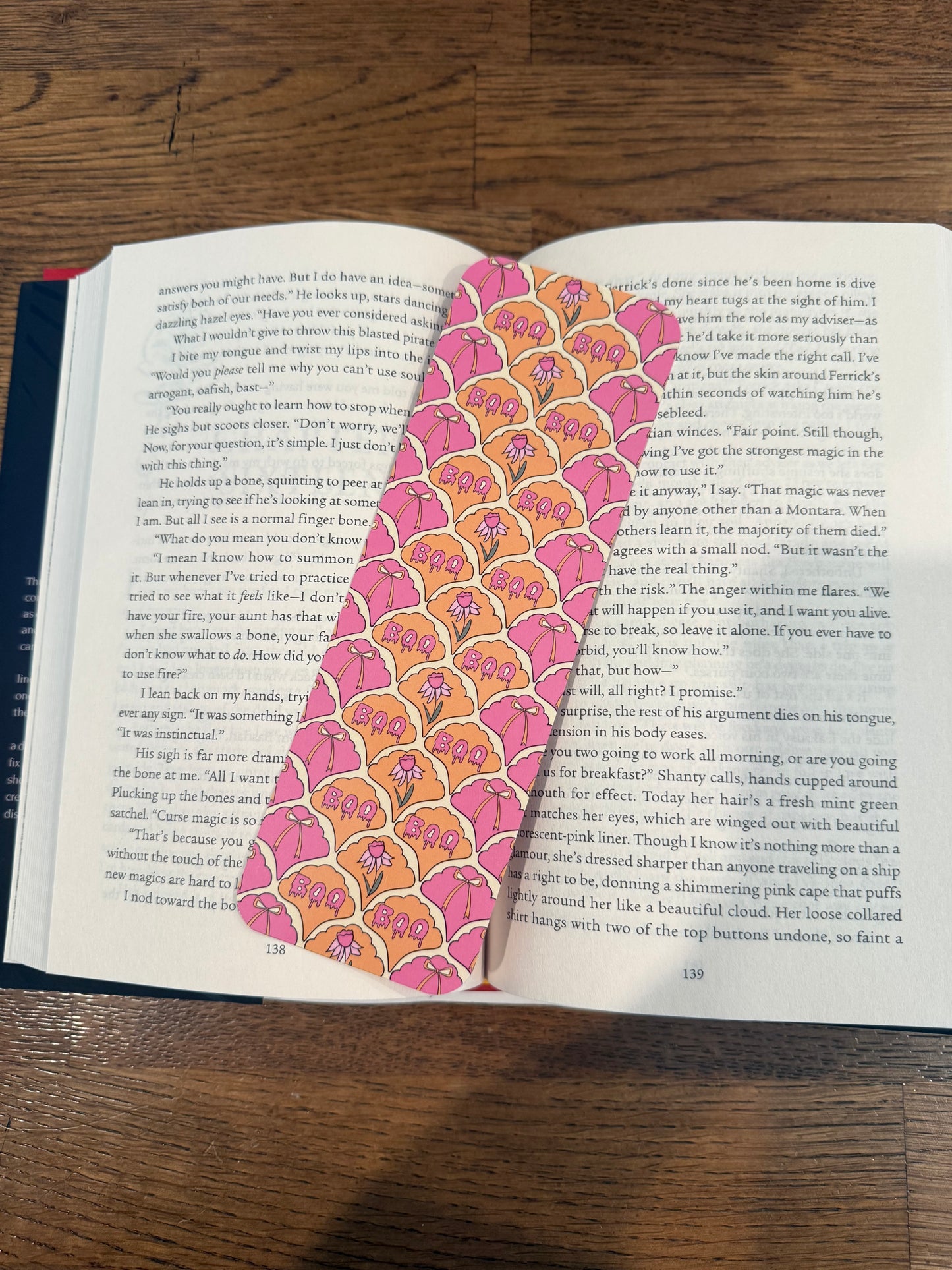 Boos and Bows Bookmark
