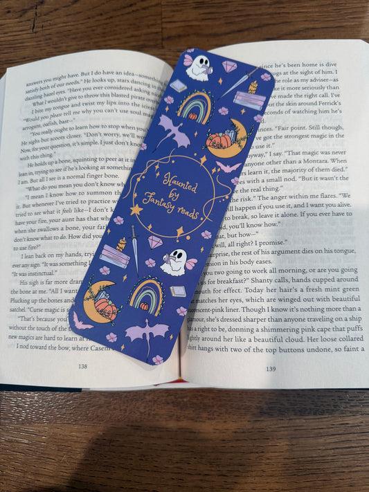 Haunted By Fantasy Reads Bookmark