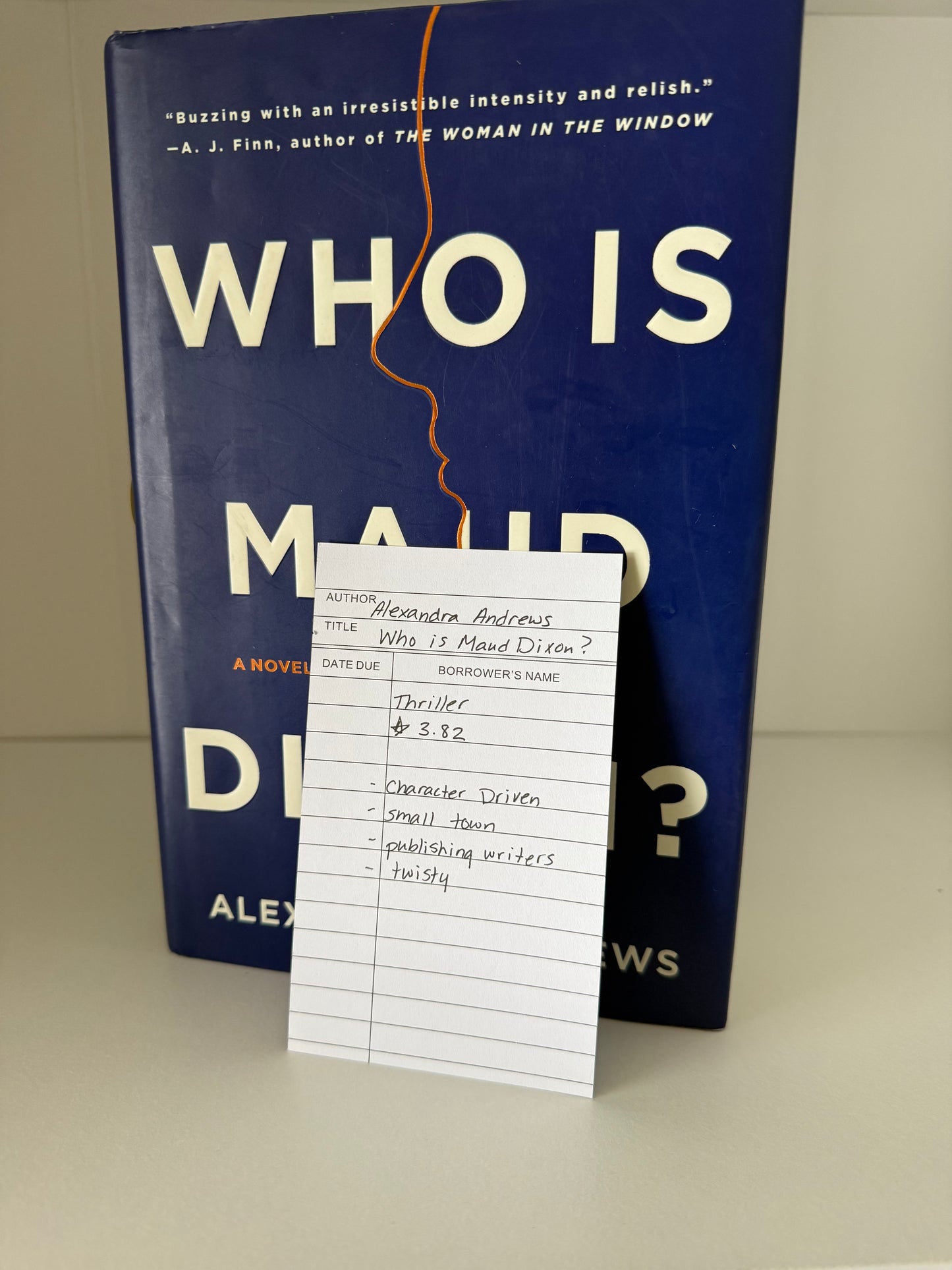 Who Is Maud Dixon by Alexandra Andrew’s